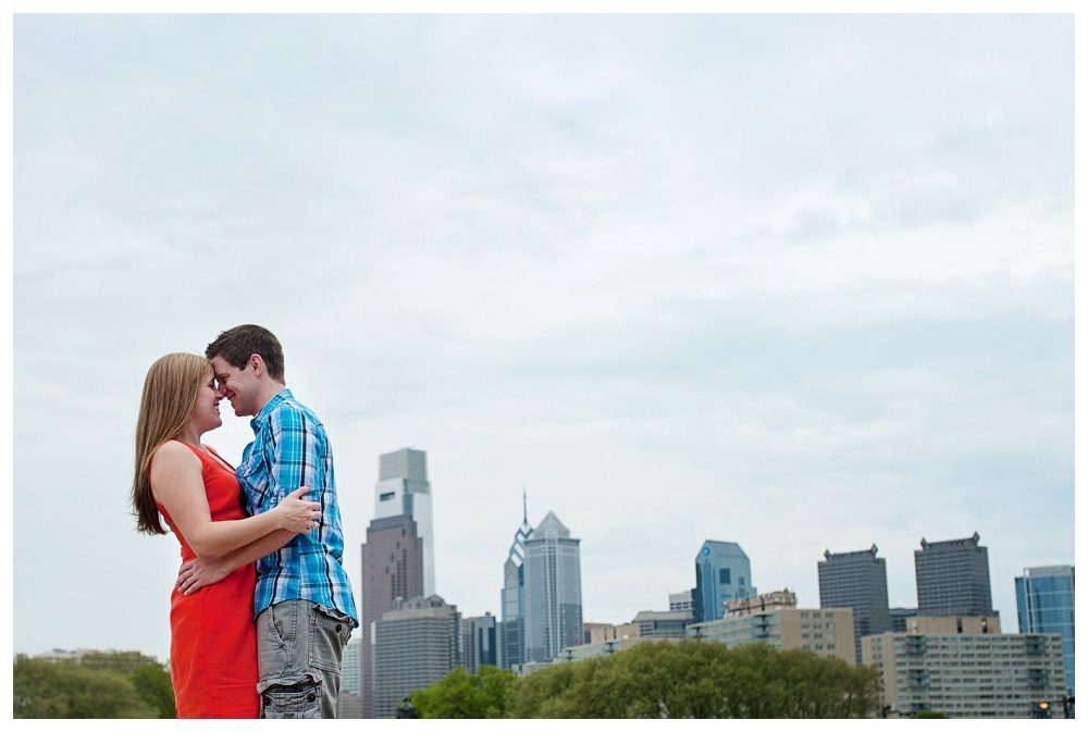 Philadelphia Museum of Art Engagement Session