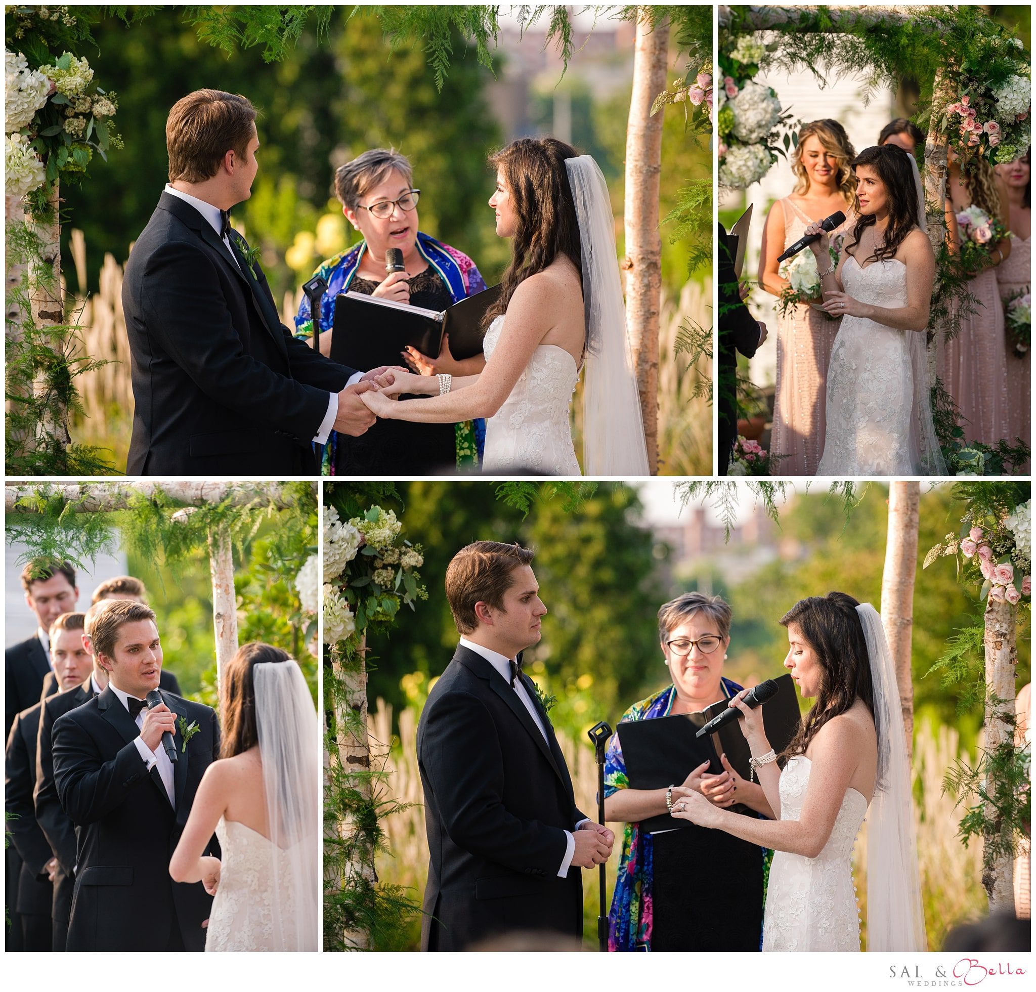 wedding at phipps conservatory