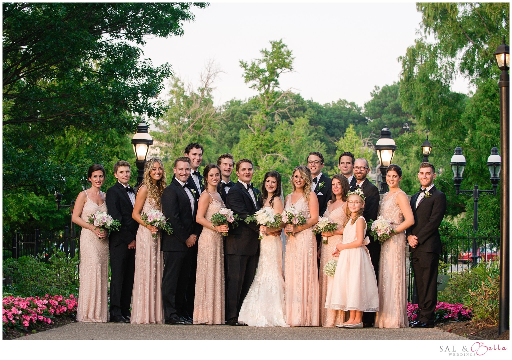Phipps Conservatory Wedding Outdoor Garden Wedding Photos