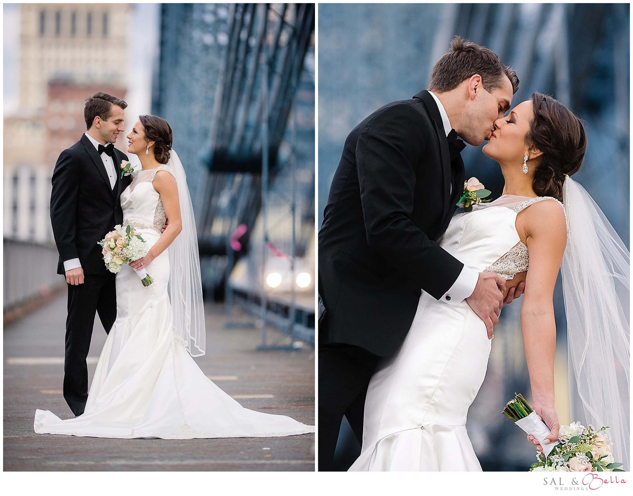 Smithfield St. Bridge Wedding Photos