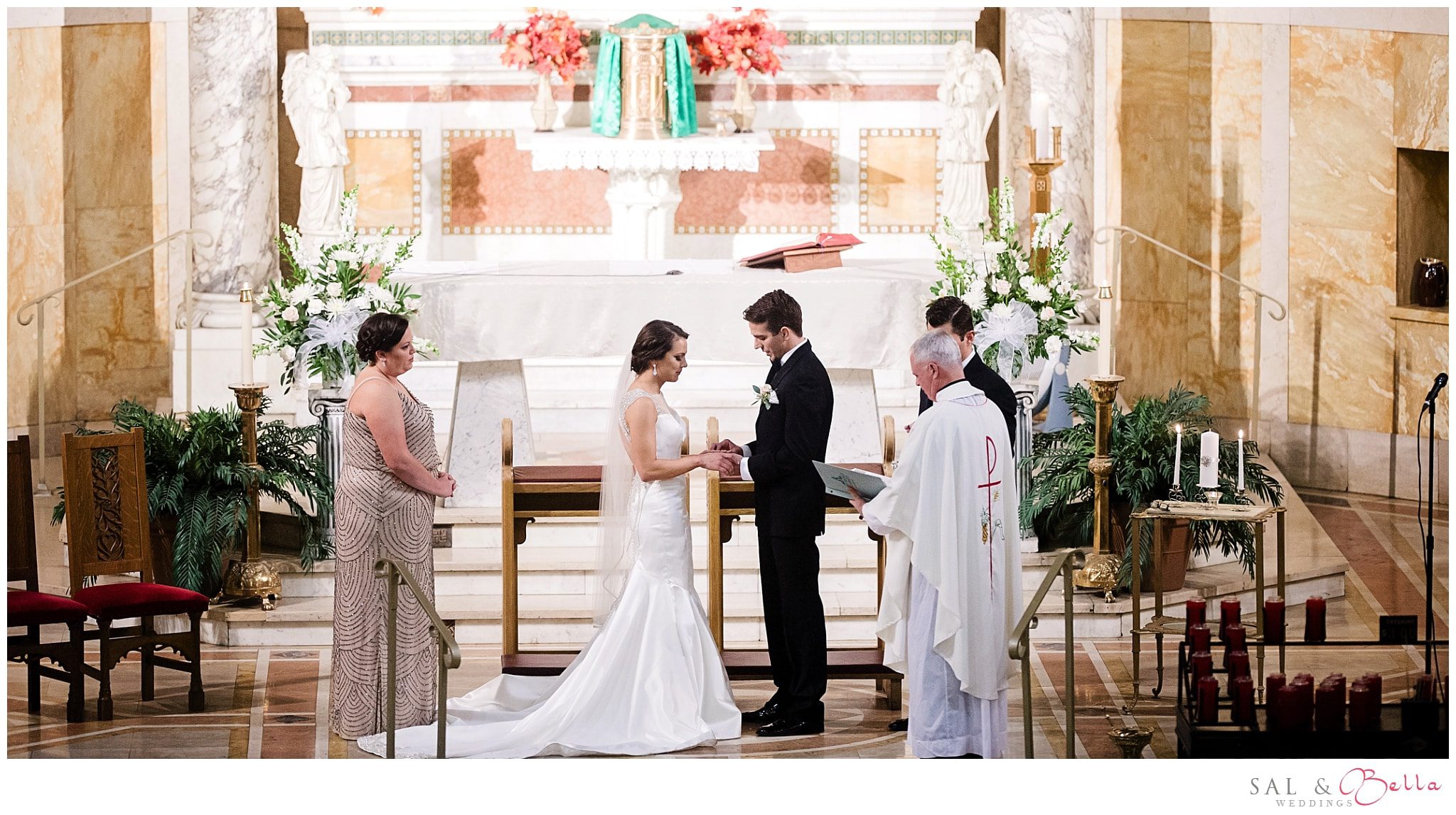 Ceremony at Epiphany Catholic Church