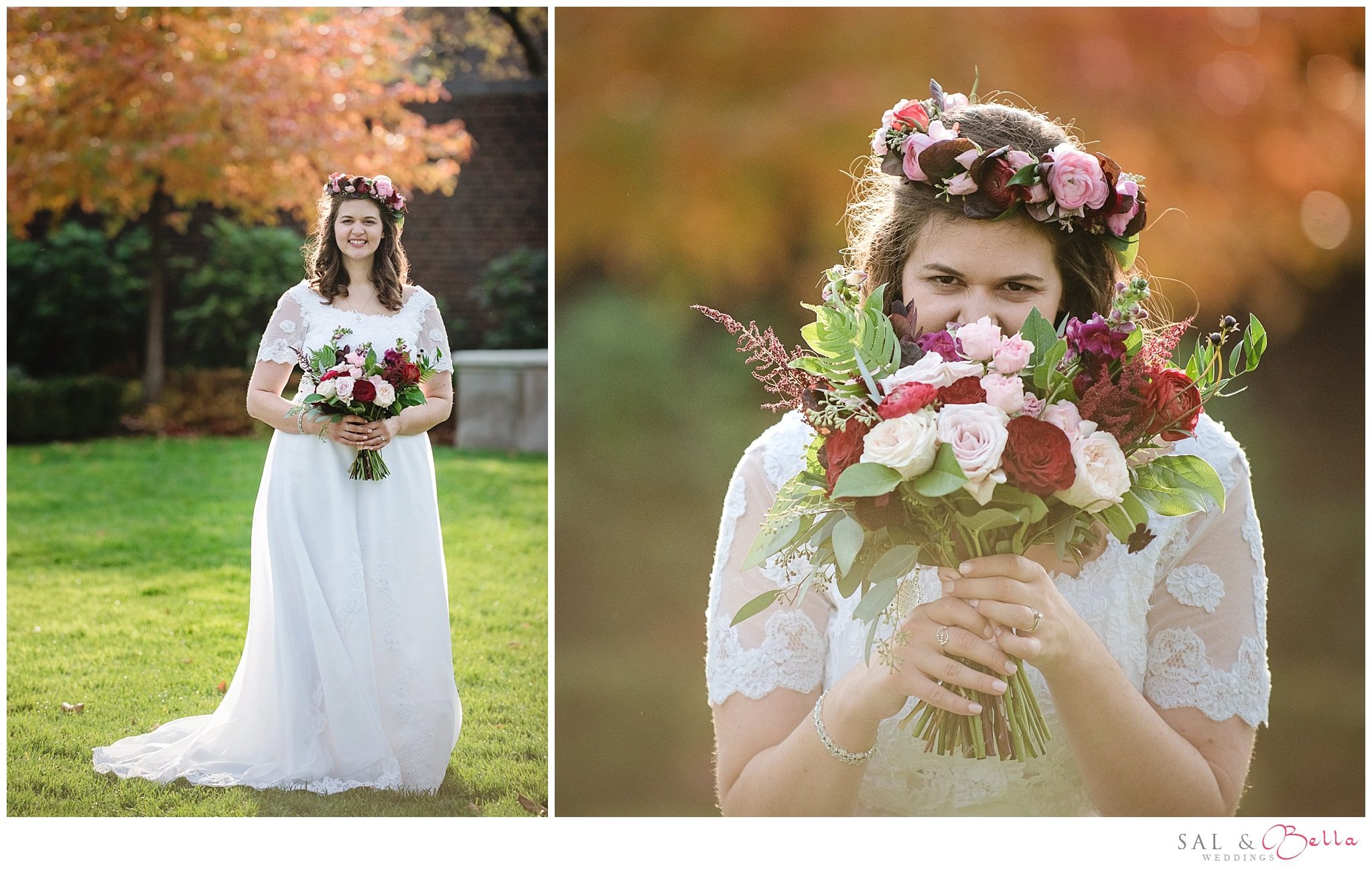 Bride Photos at Mellon Park
