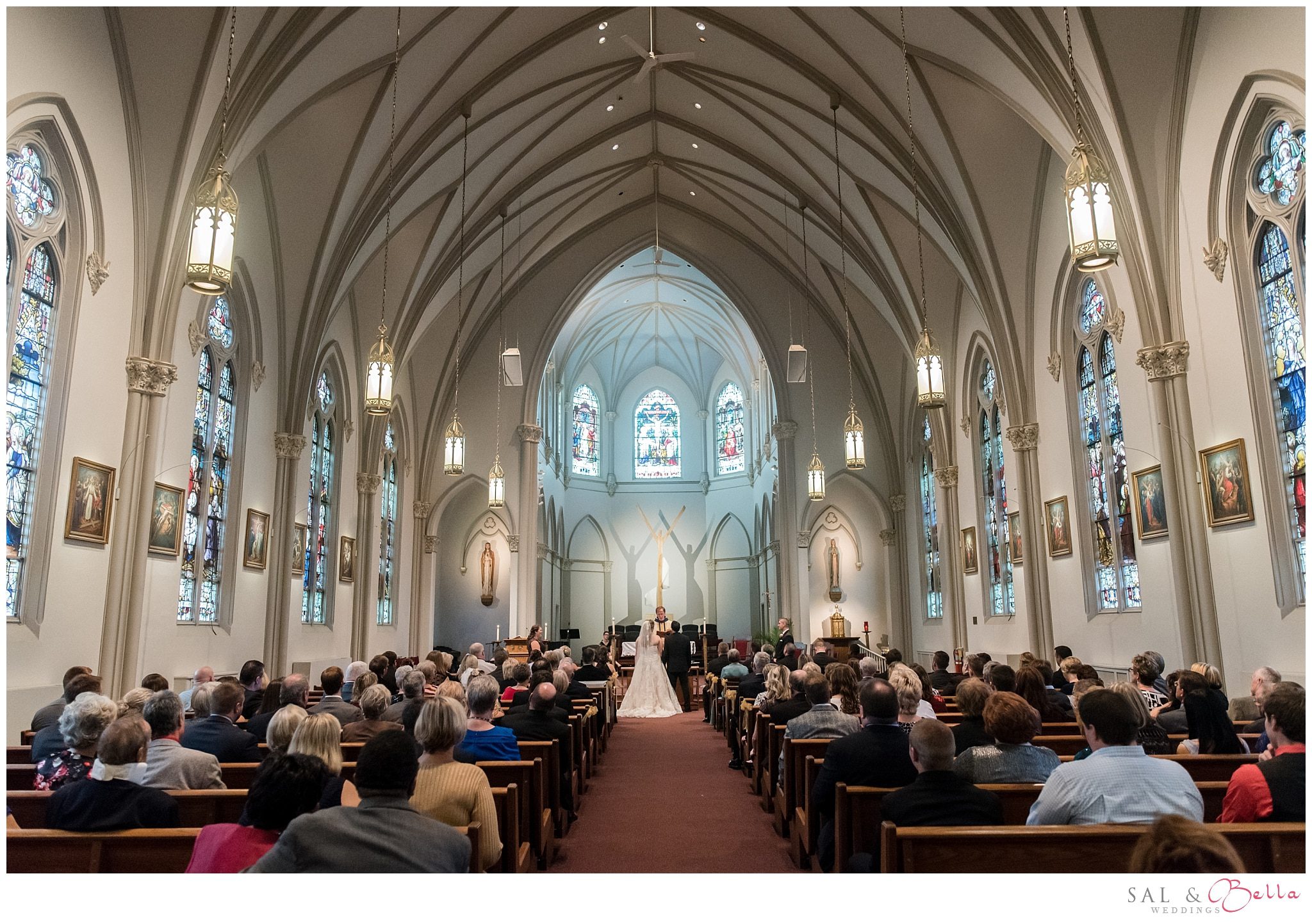 Wedding at Chapel of the Holy Spirit at Duquesne University