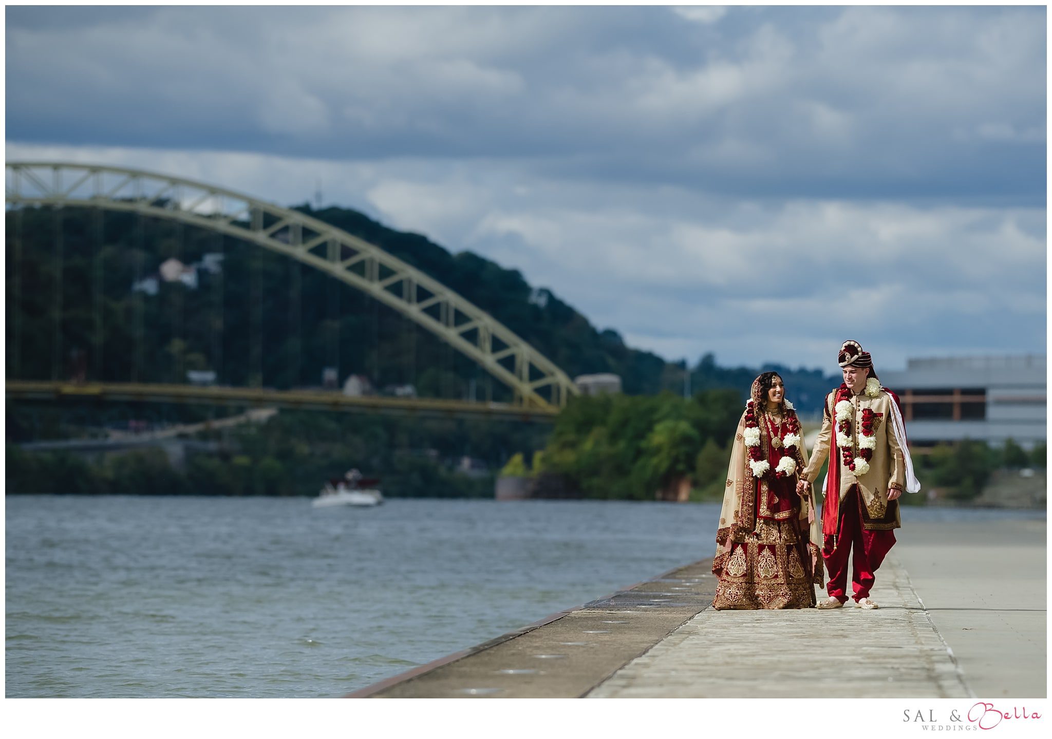 Wedding photos at the Point Pittsburgh