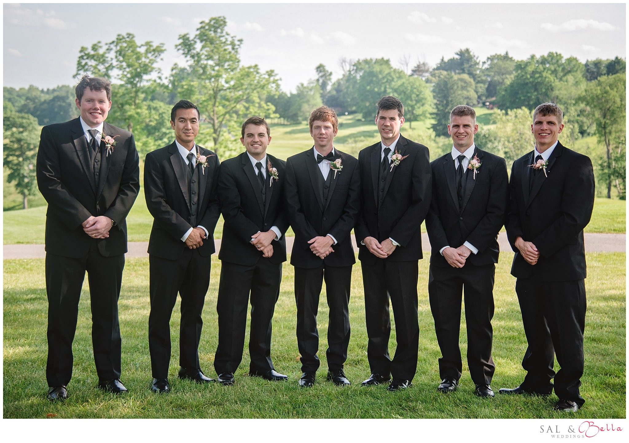 Groomsmen Montour Heights Country Club