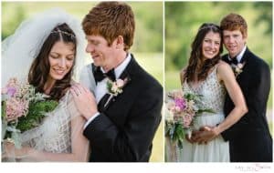 Bride & Groom Portraits Montour Heights Country Club