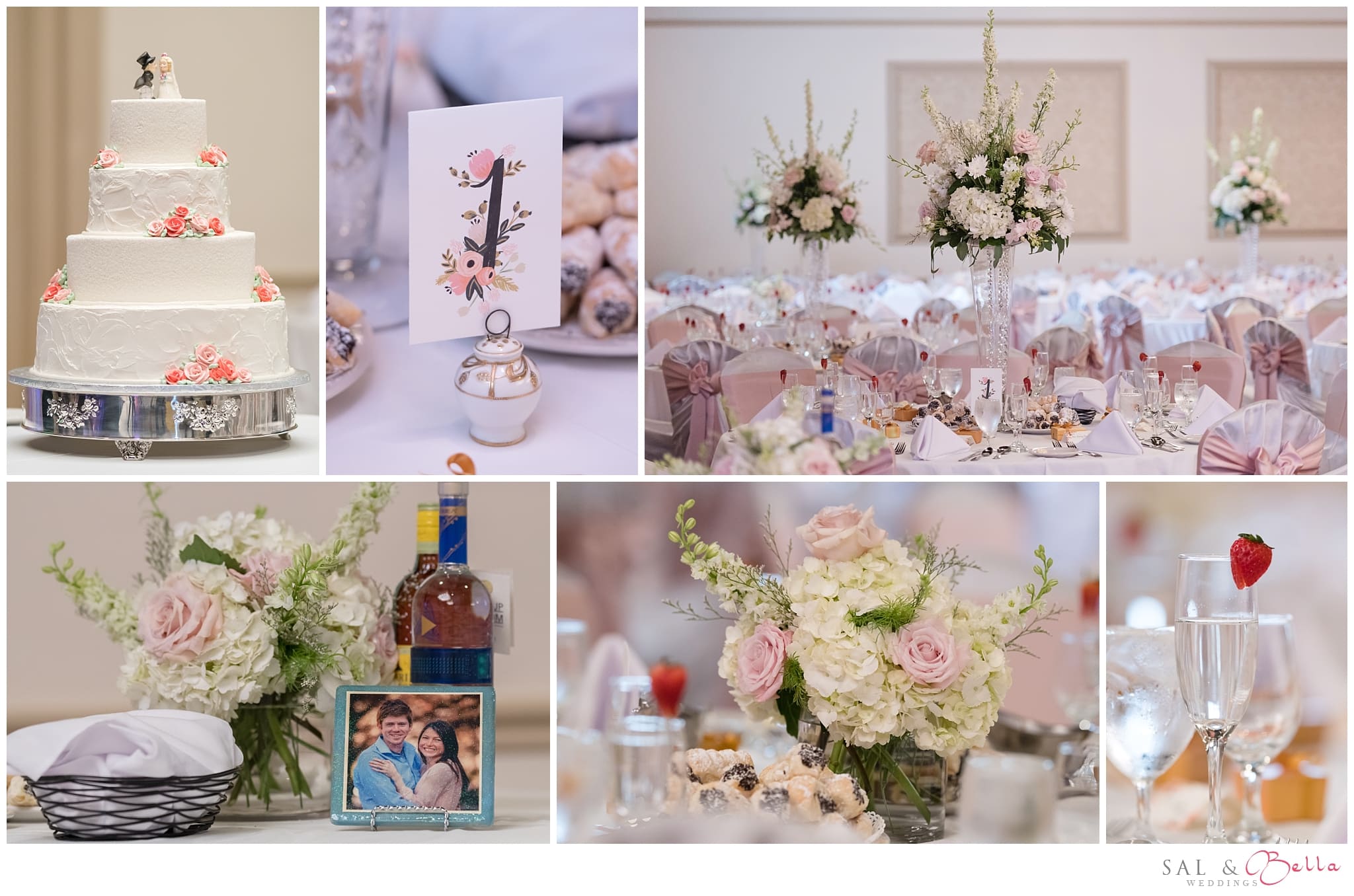 Reception Decorations Montour Heights Country Club