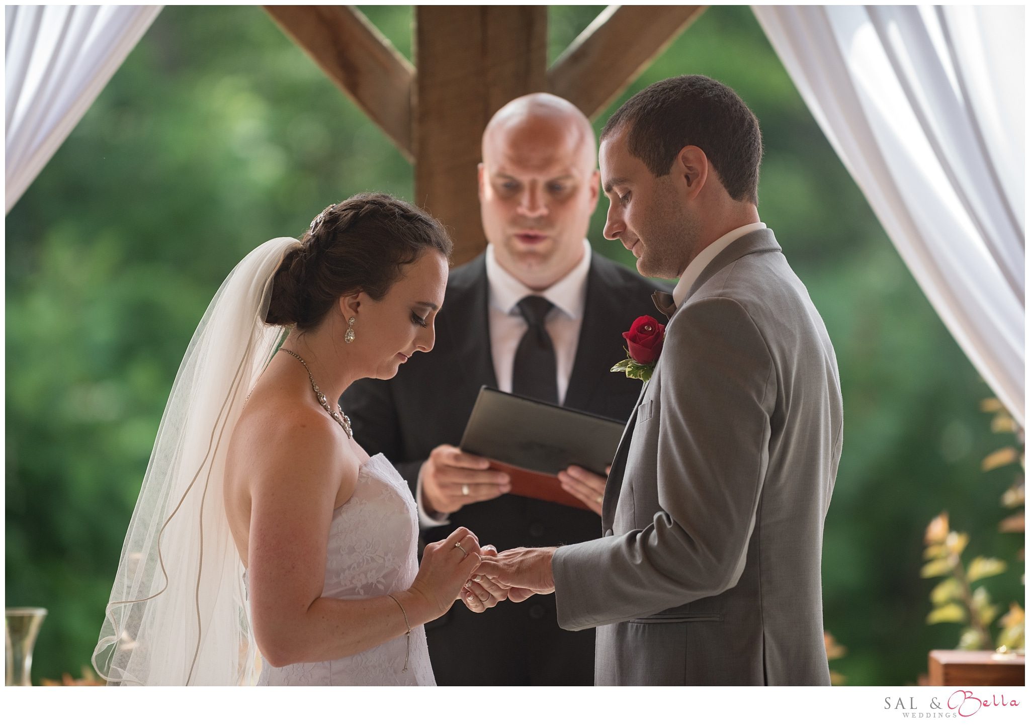 Ceremony at Quincy cellars
