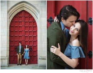 pitt university engagement photos