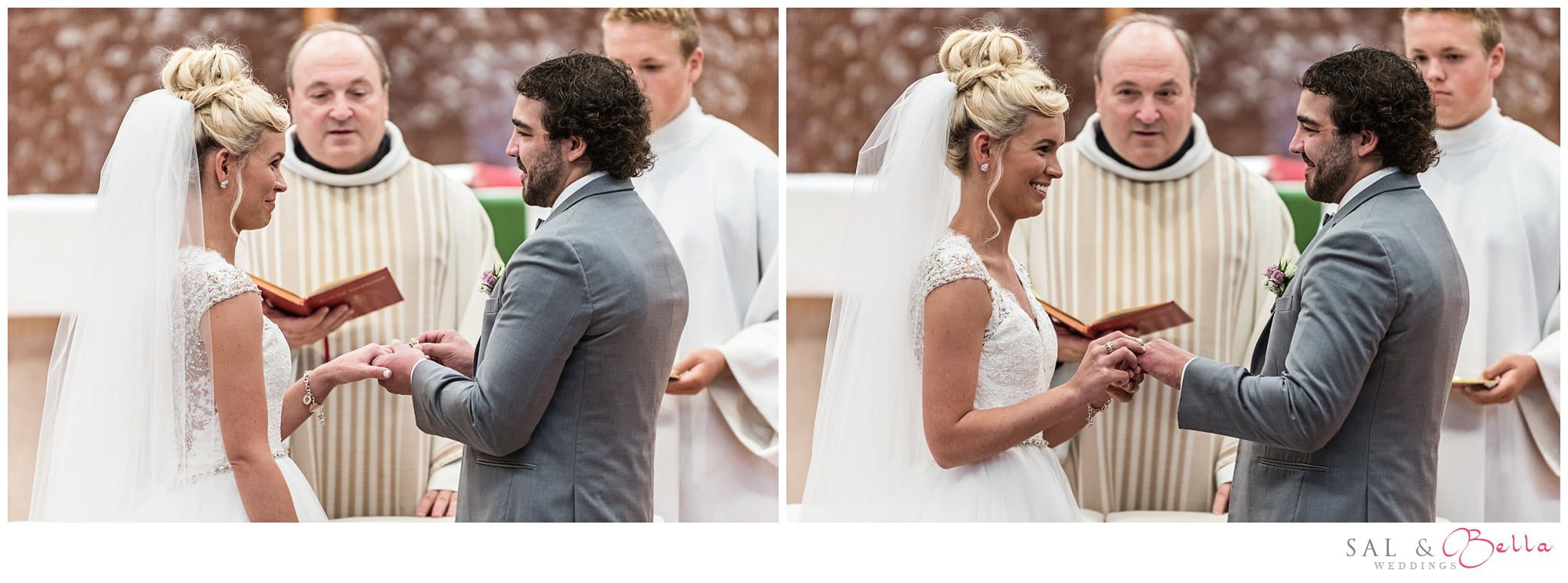 wedding at our lady of grace church pittsburgh PA