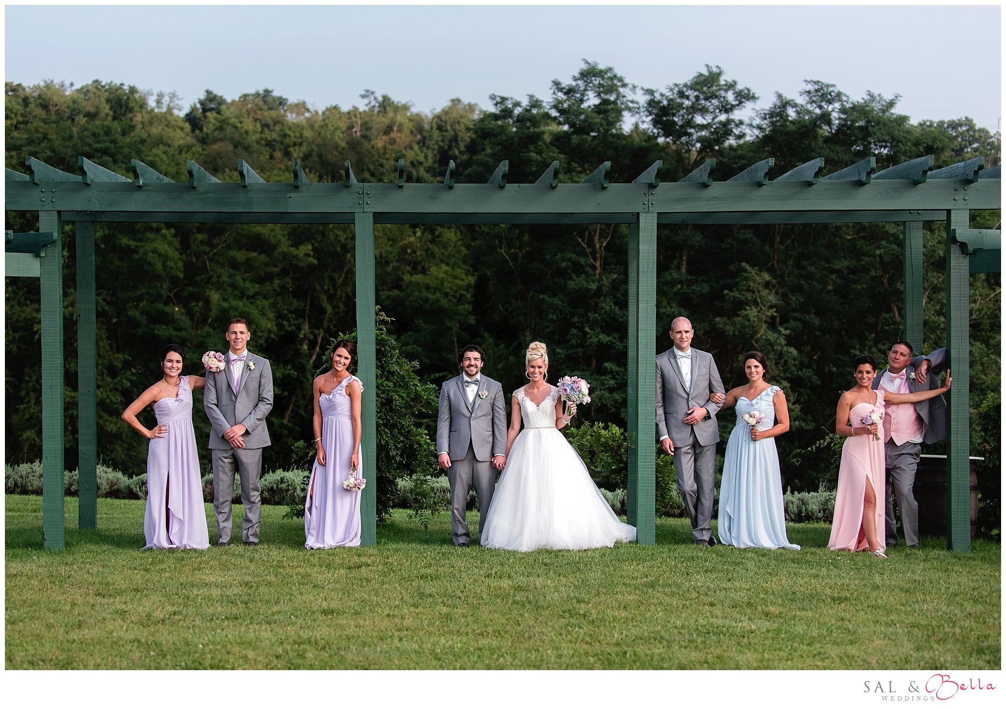 Wedding Party at Destiny Hill Farm