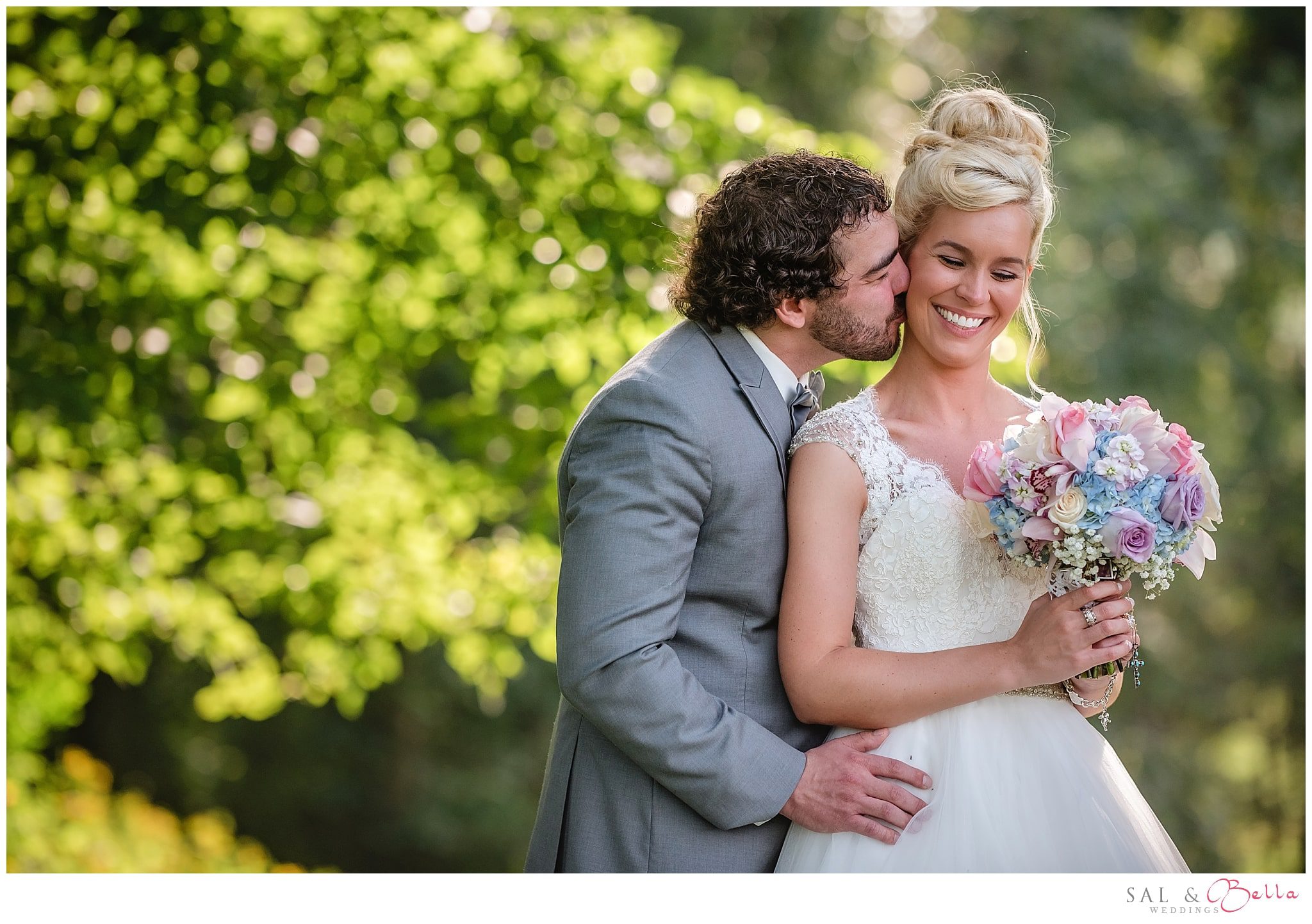 Bride & Groom at Destiny Hill Farm