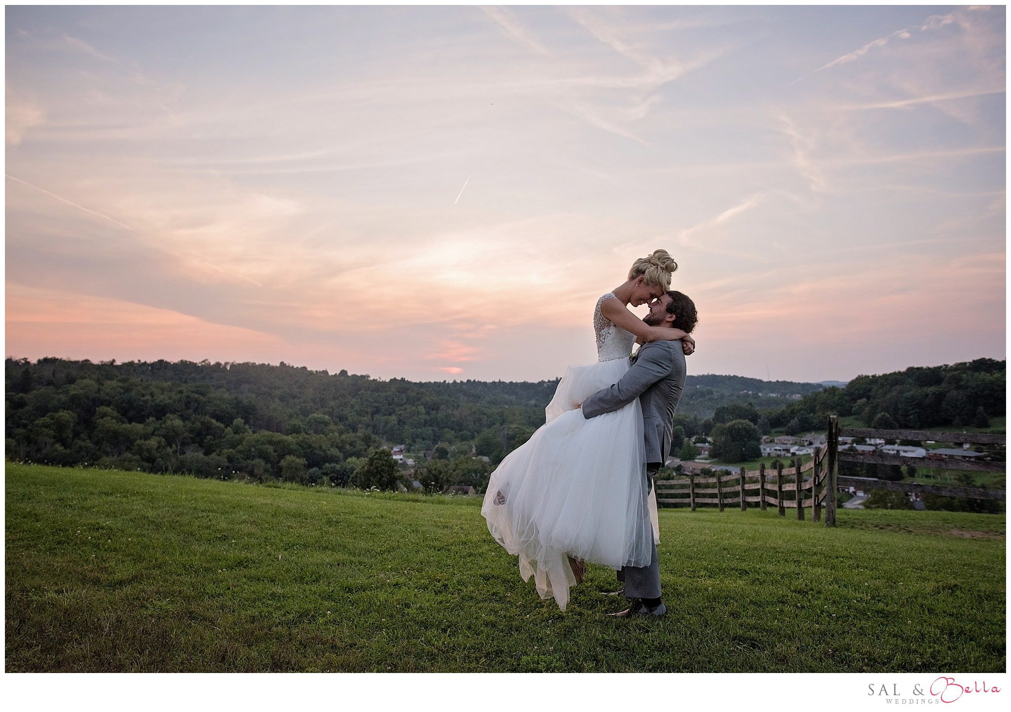 Sunset at Destiny Hill Farm
