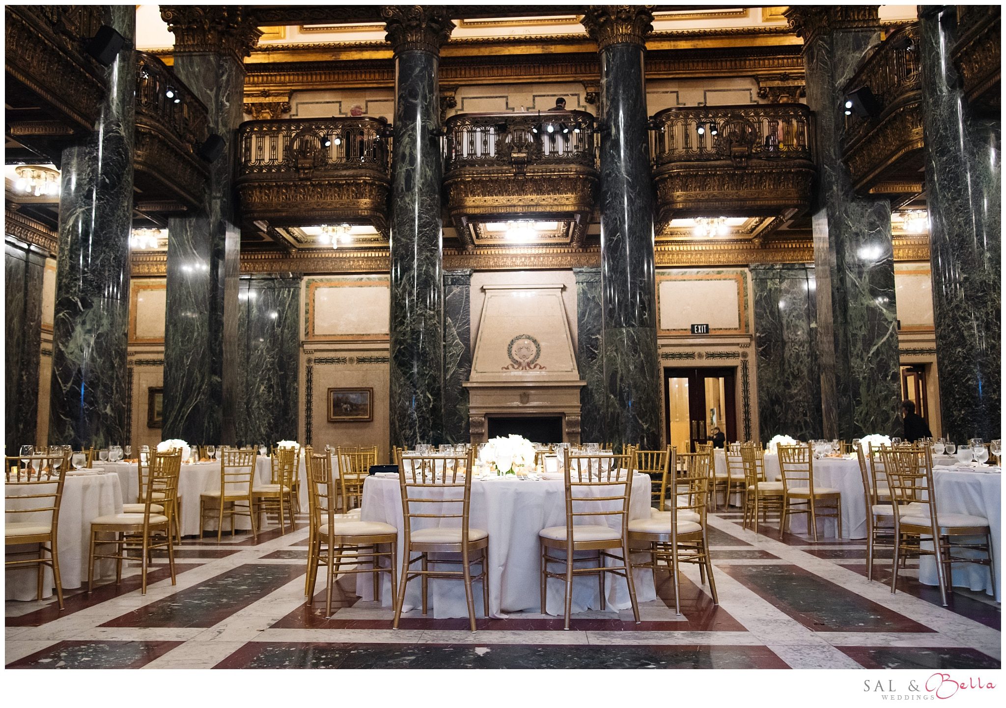Decorations at the Canegie Music Hall Foyer