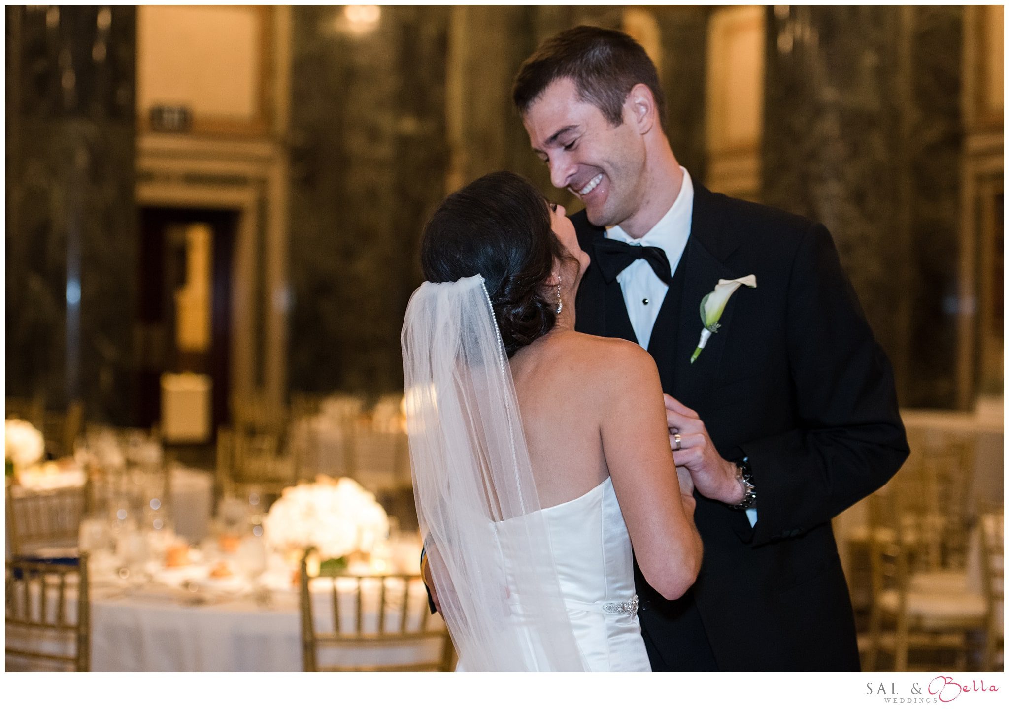 Canegie Music Hall Foyer Reception First Dance