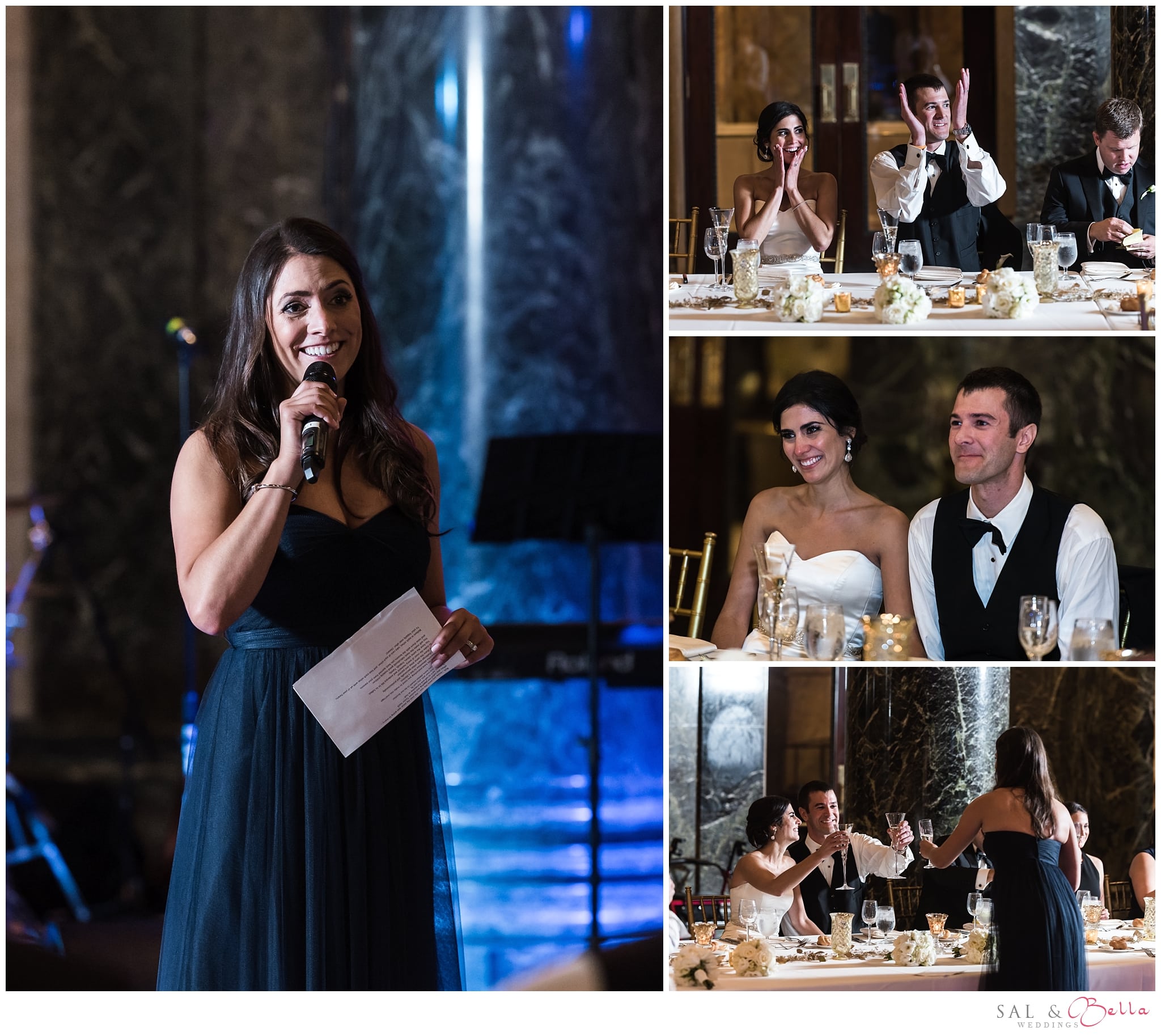 Toasts at the Canegie Music Hall Foyer