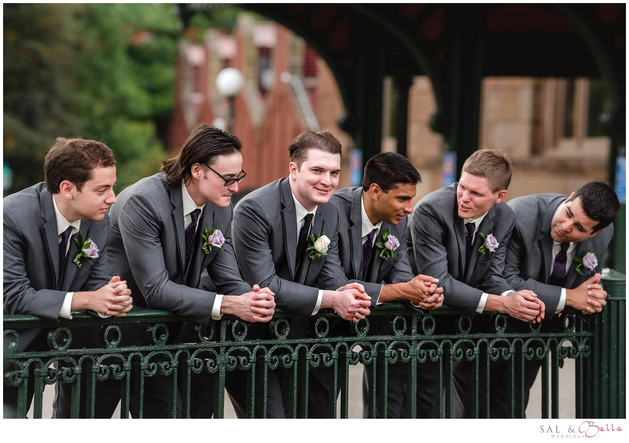 Bridal Party at Station Square