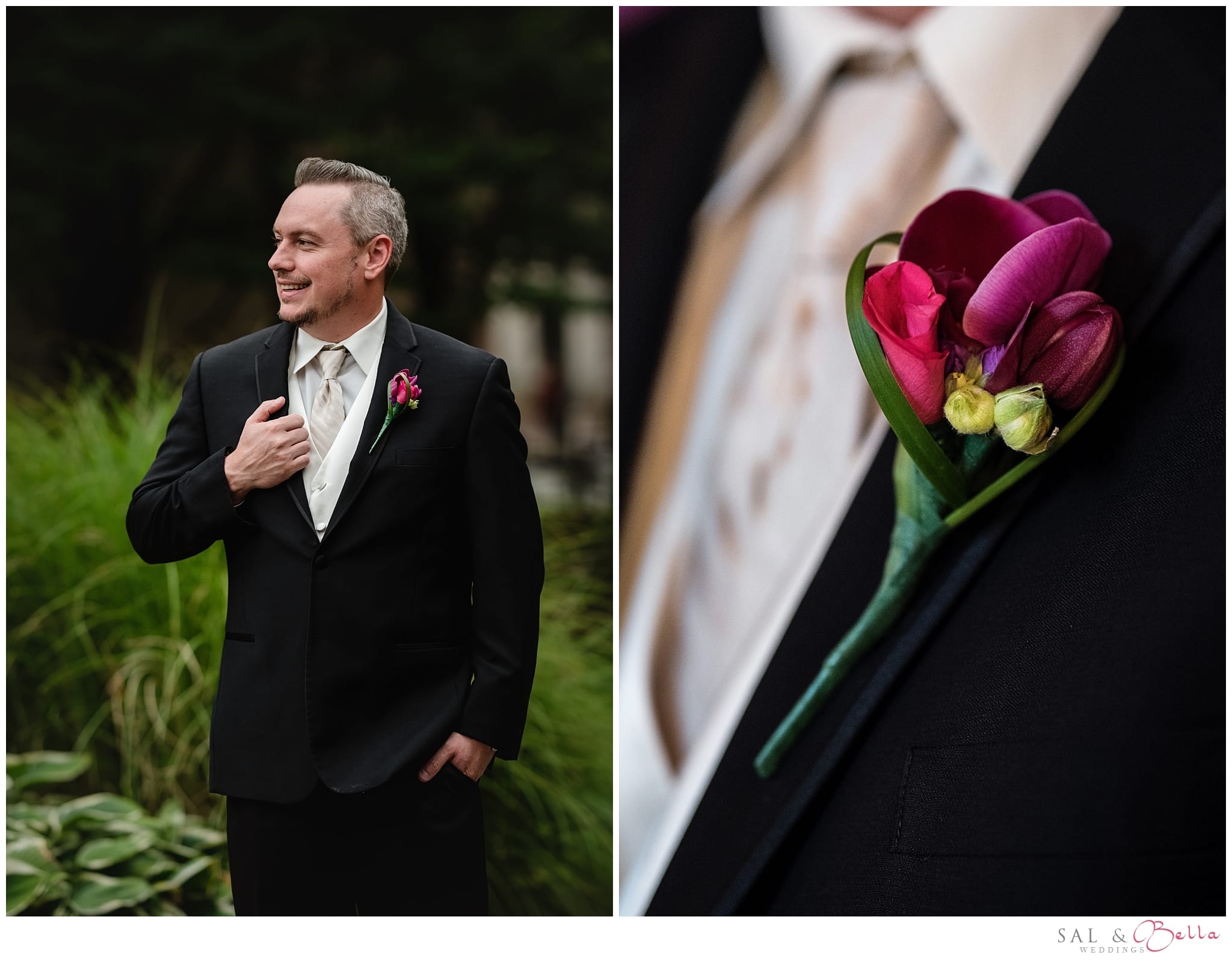 Groomsmen photos Omni William Penn