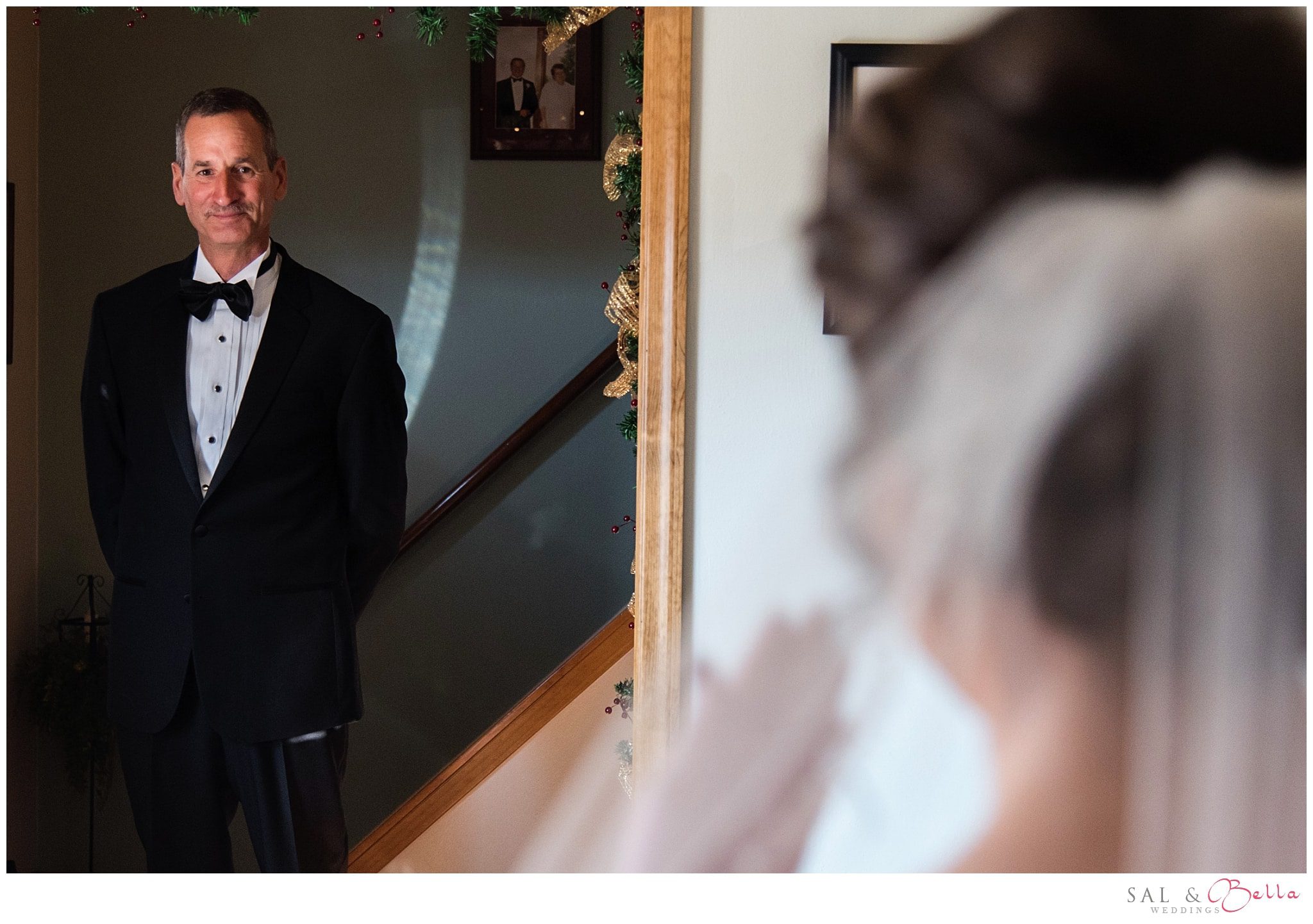 father daughter first look