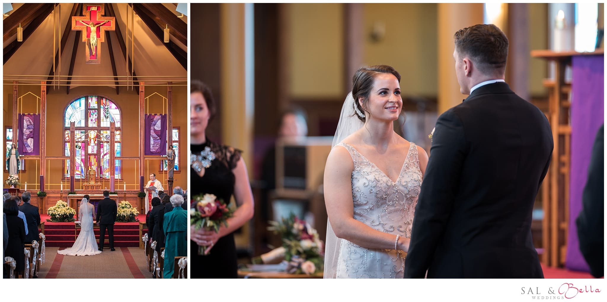 St. Bonaventure Parish wedding ceremony