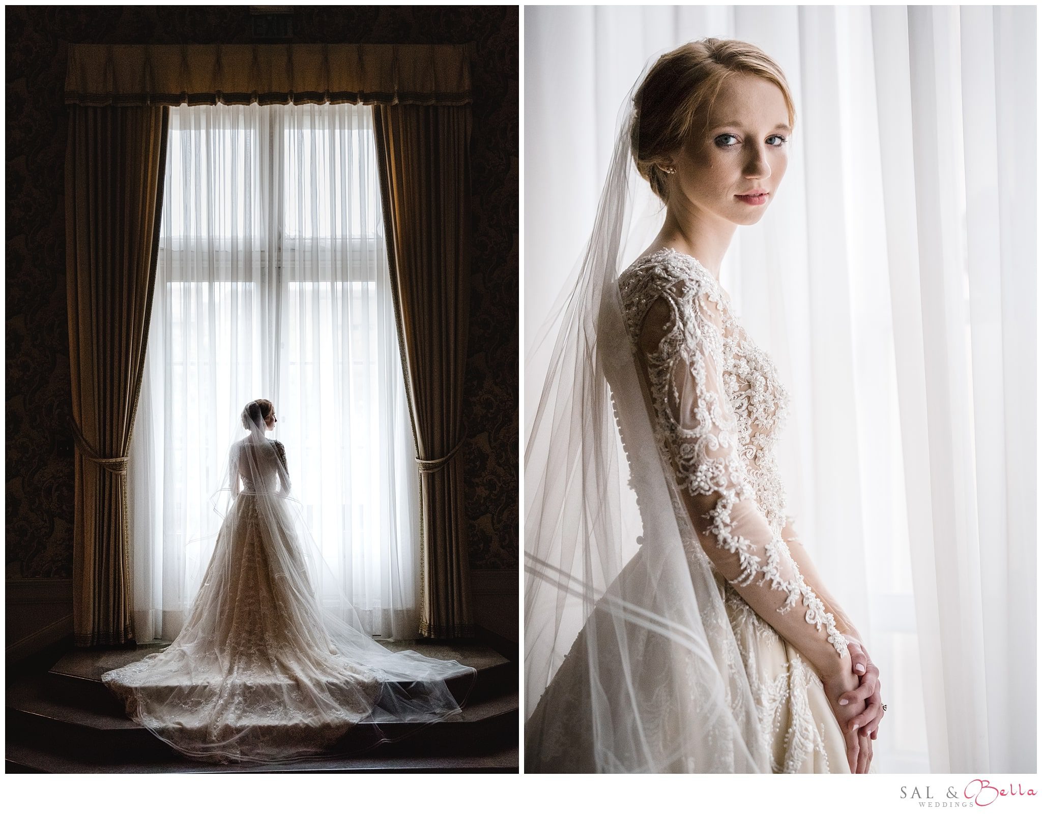 twentieth century club bride in the window