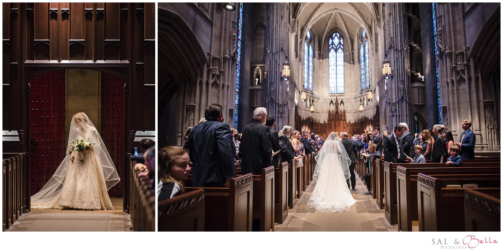 Heinz Chapel wedding ceremony
