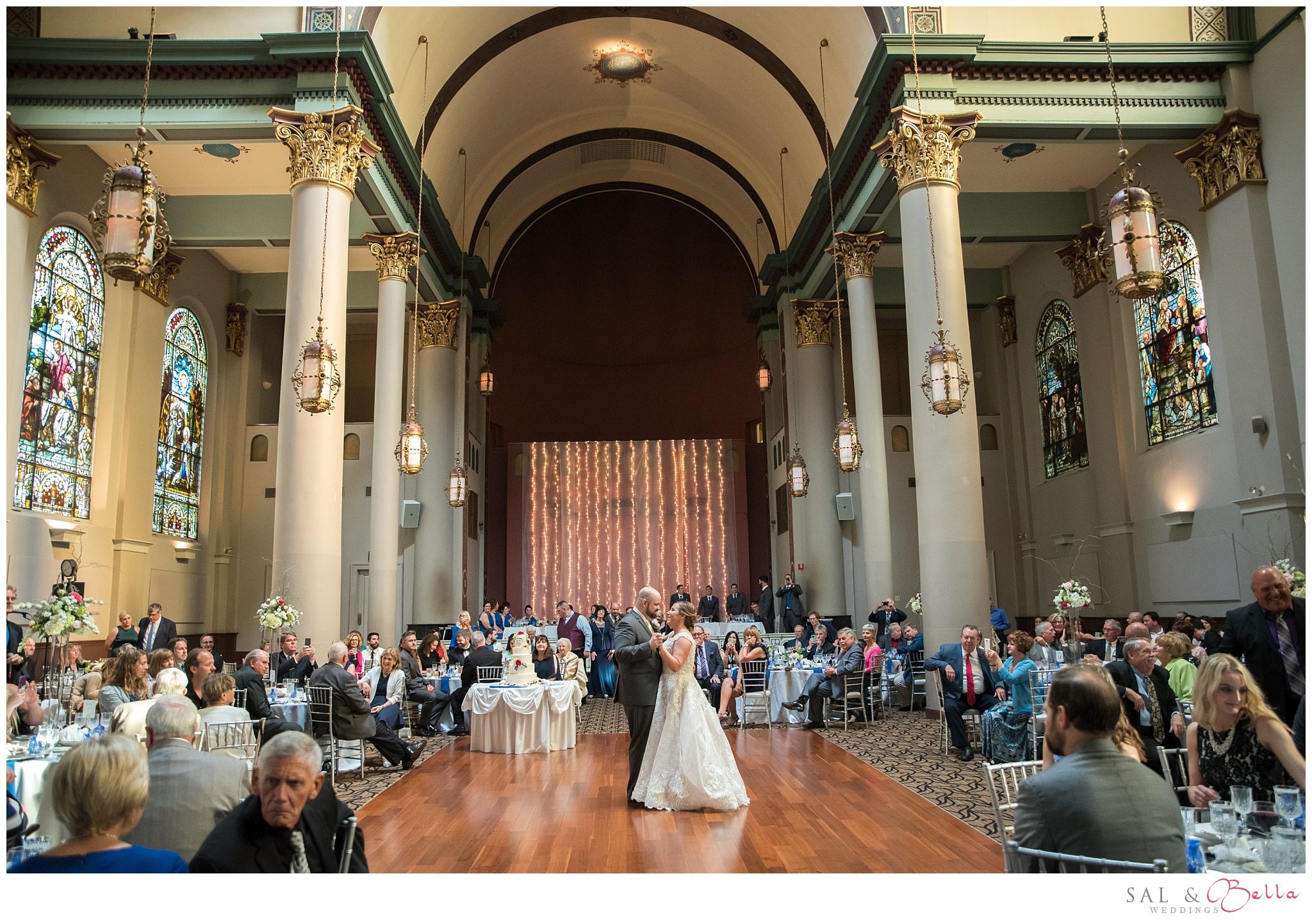 Wedding Reception Grand Hall at the Priory