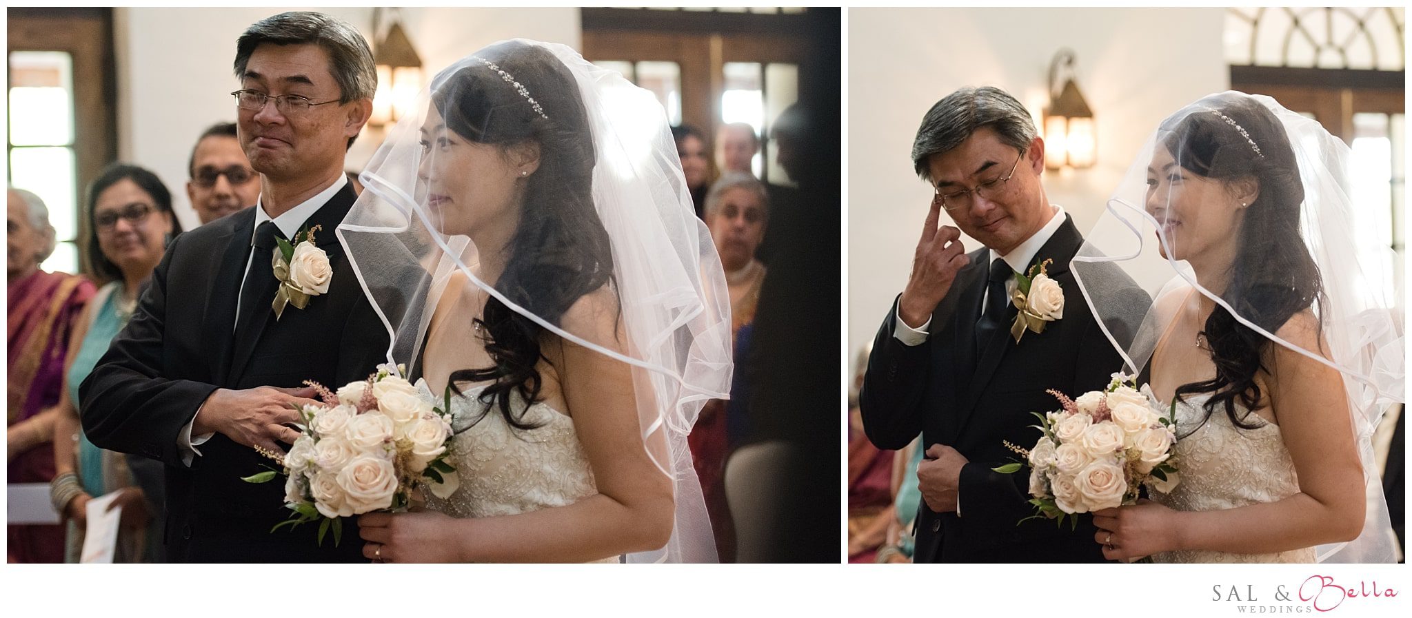 Ceremony at New Castle Country Club Wedding