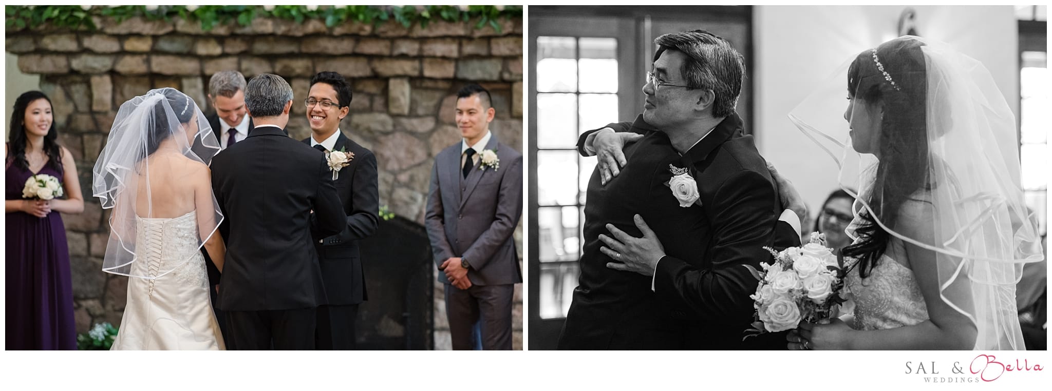 Wedding Ceremony at New Castle Country Club 