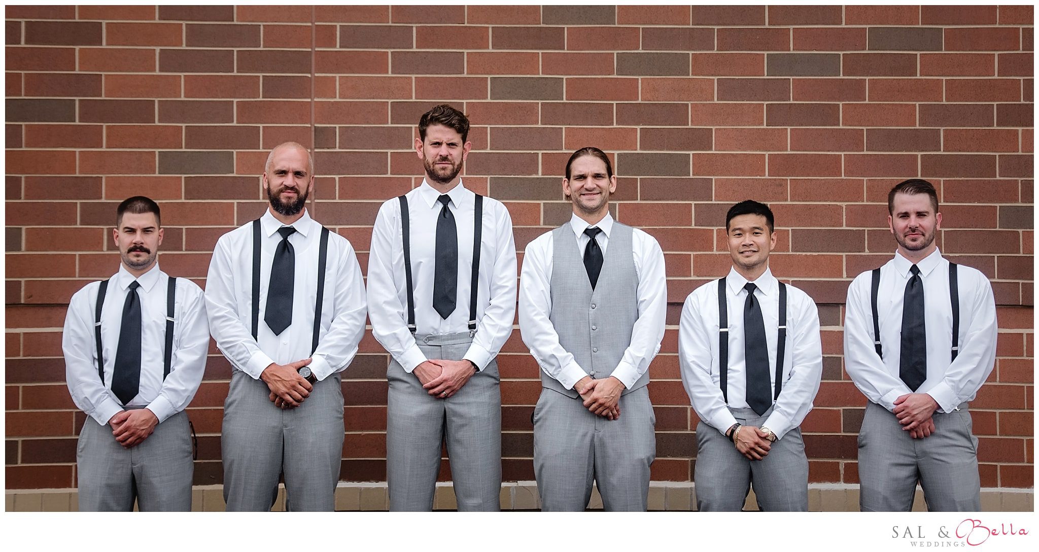 groomsmen at Hilton Garden Inn Exton