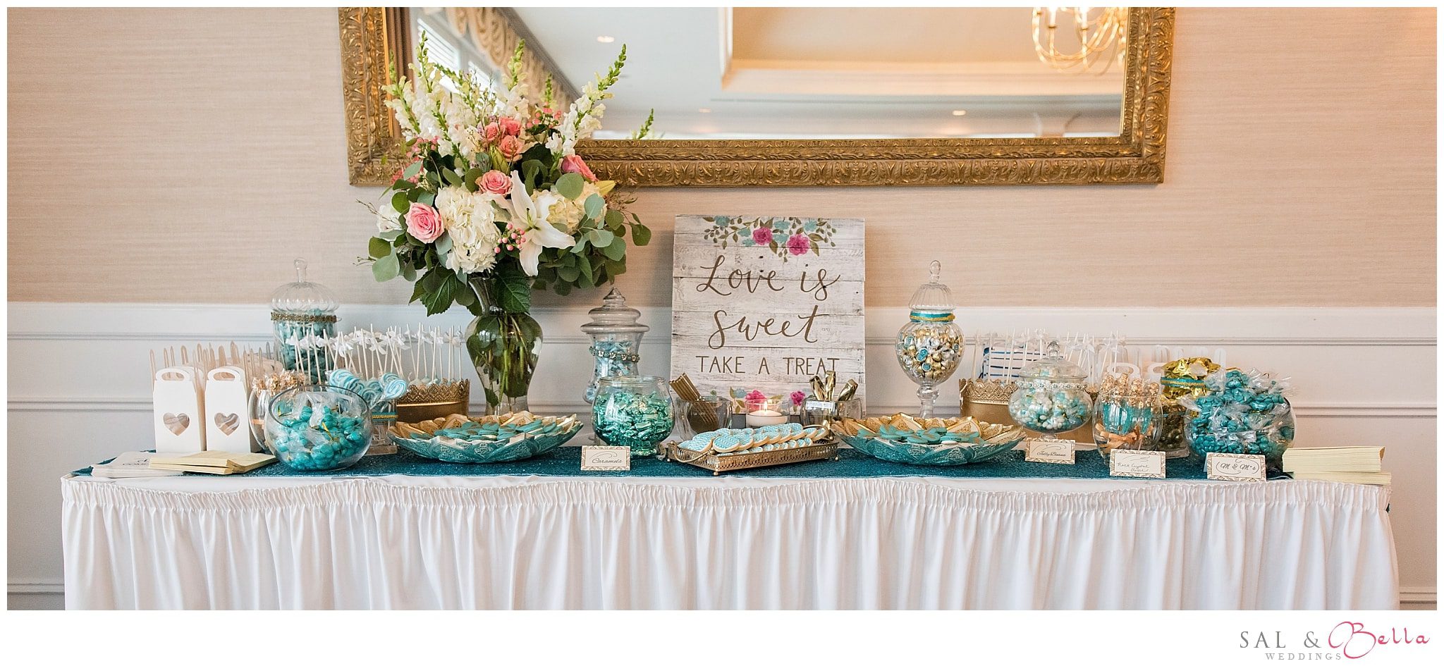 southpointe golf club sweets table