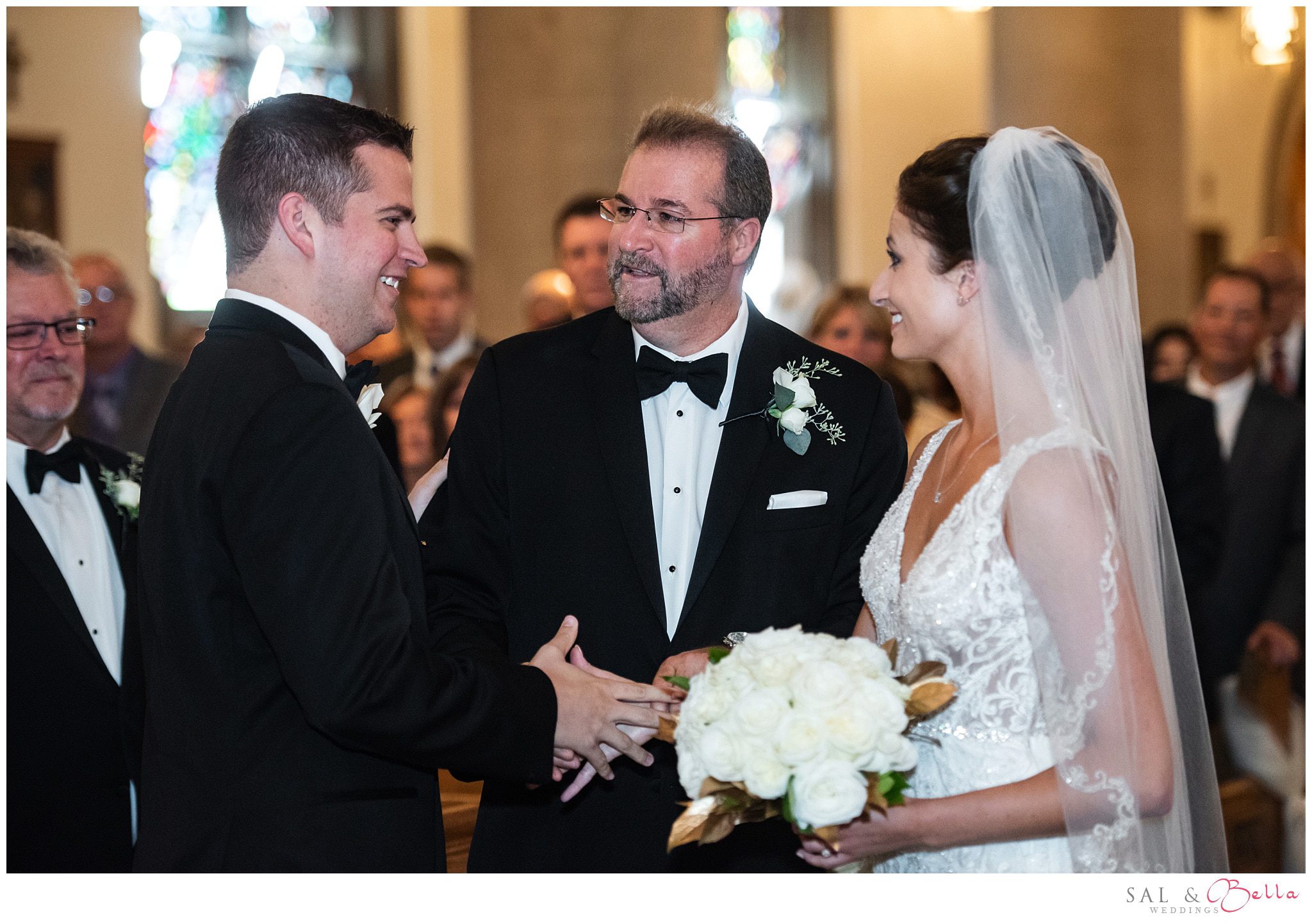 wedding ceremony St Bernard