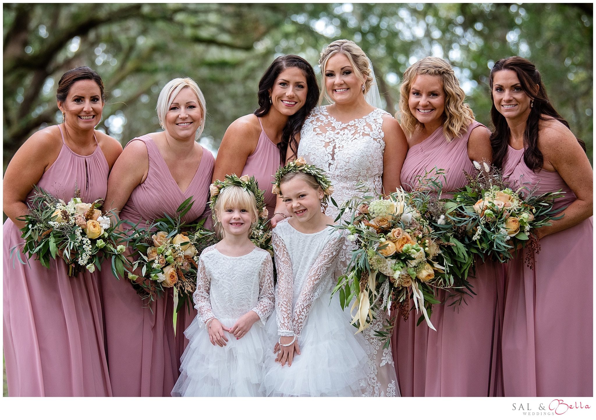 Legare Waring House Bridal Party Photos