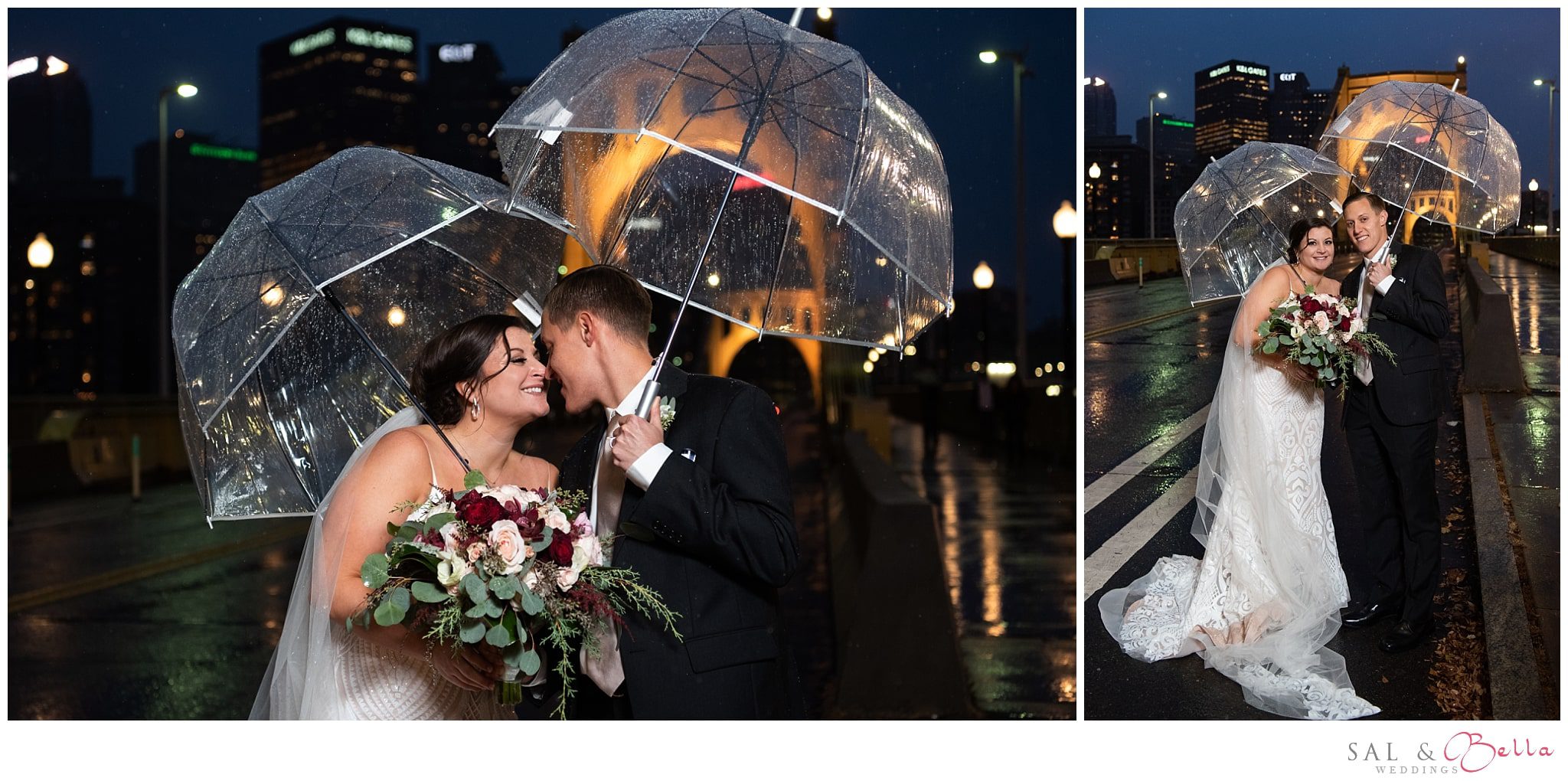 Night portraits at Roberto Clemente Bridge