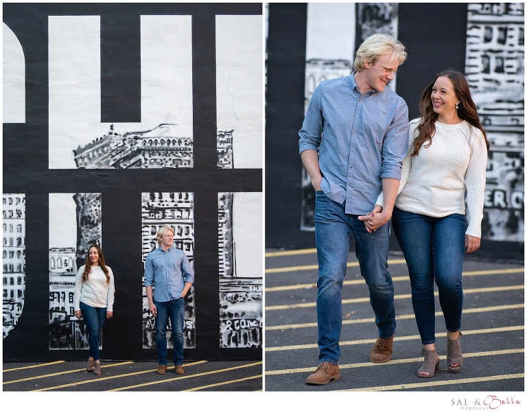 Pittsburgh engagement session at the highline