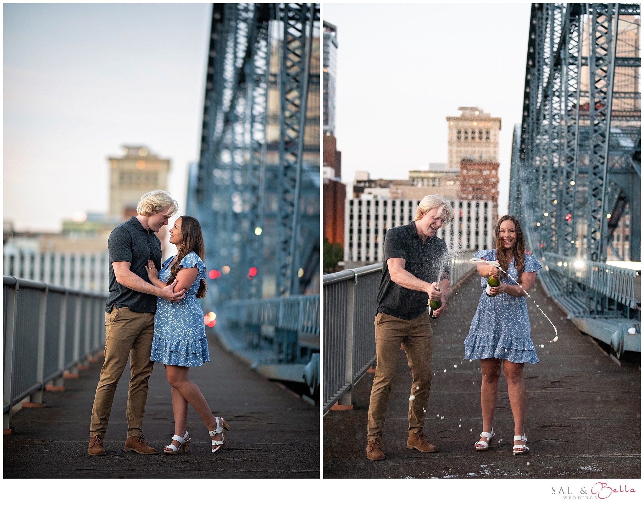 smithfield st bridge engagement 