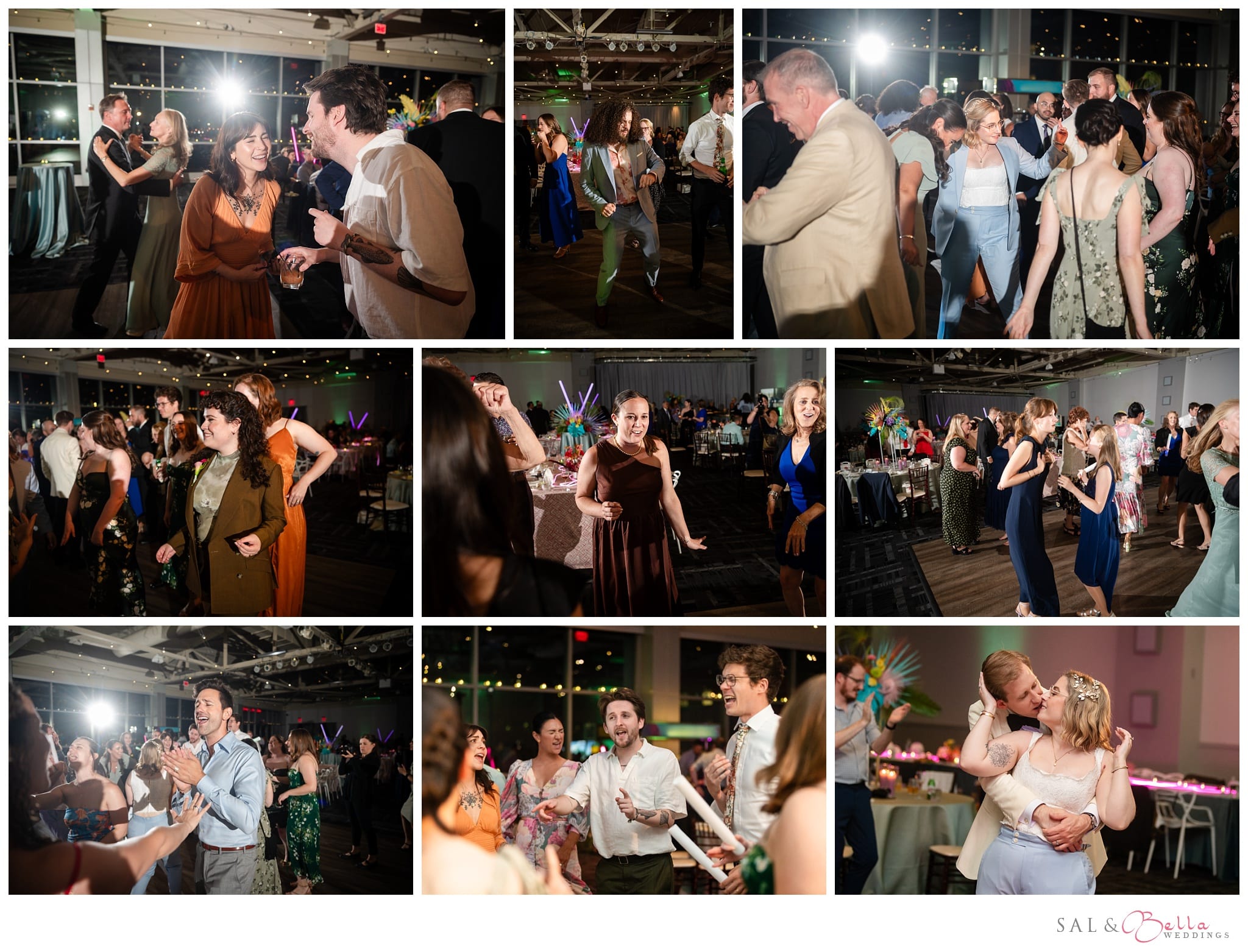 guests are entertained by Sound Waves Event Group during the reception at this Heinz History Center wedding
